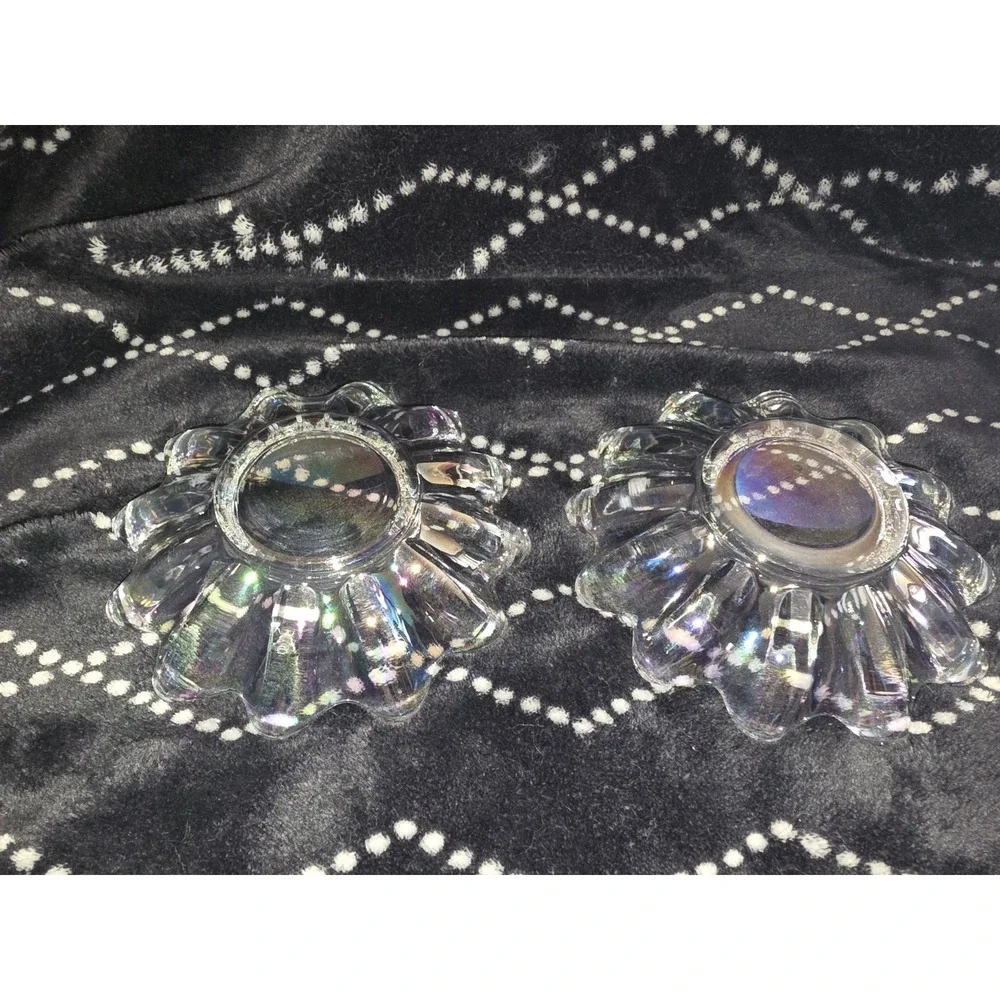 Vintage Federal Glass Company Iridescent‎ Celestial 6
